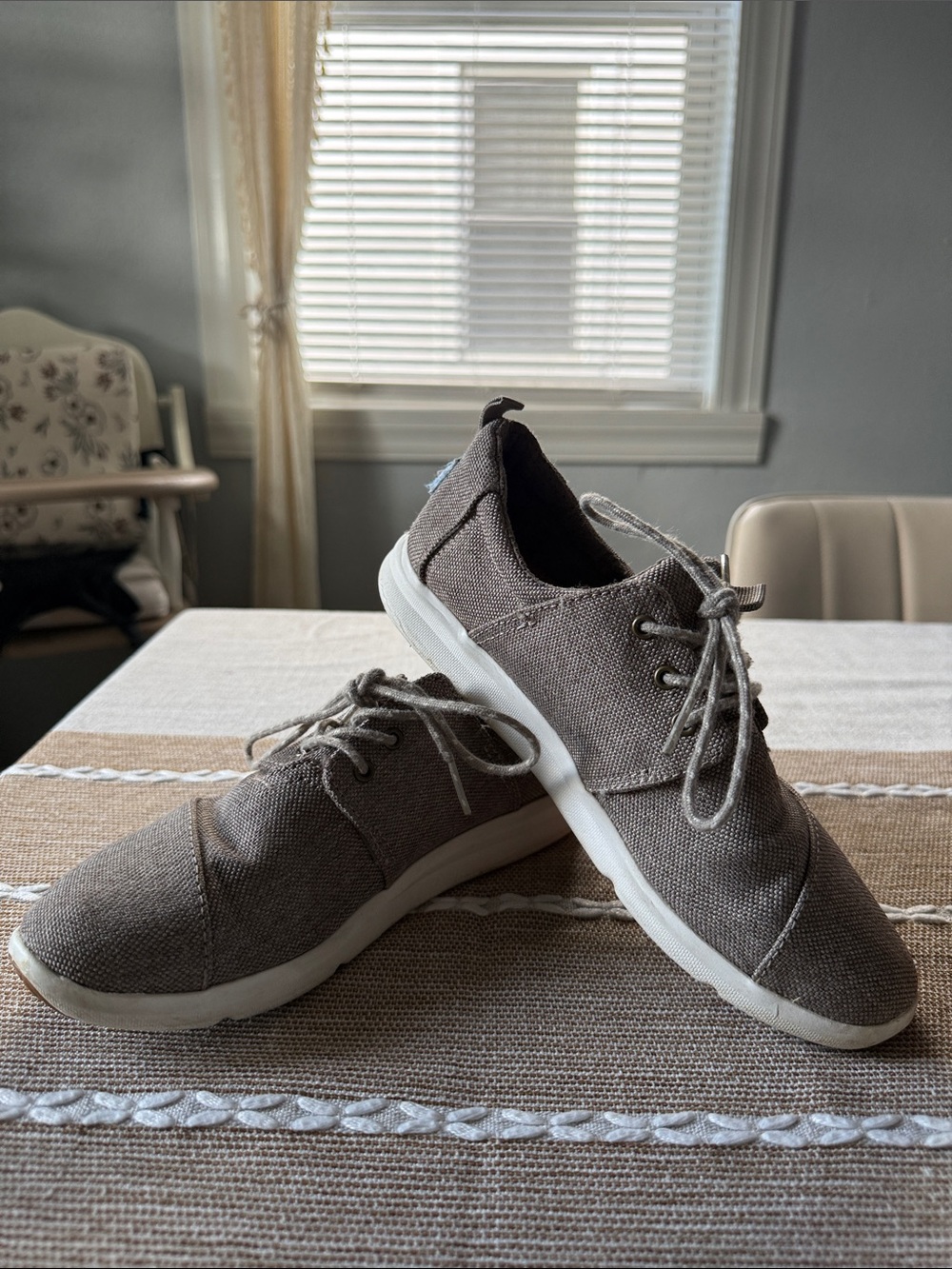 Toms Casual Canvas Sneakers in Taupe